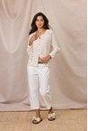 AMBER CARDIGAN - french whi